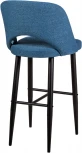 Стул барный R-Home Lars БлюАрт/Черный