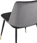 Стул Мелисса велюр Темно-серый 2 шт Stool Group (арт.УТ000037480)