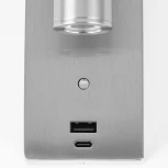 Спот для чтения Citilux Декарт CL704432 с USB (LED, 220V, выключатель)