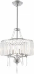 Подвесная люстра хрустальная на штанге Arte Milano Sorrento-1009 371009/5/300/400 CR (220V)