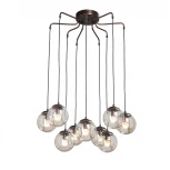 Подвесная люстра Vitaluce V4891-7/9PL (220V, на проводе, шарики)