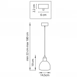 Подвесной светильник Lightstar Loft 765017 (220V, на проводе, круглые)
