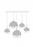 Подвесной светильник Maytoni Fermi P140-PL-170-5-G (220V, на проводе, шарики)