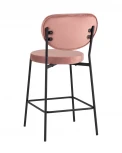 Стул полубарный Stool Group Барбара NEW велюр пыльно-розовый УТ000036053
