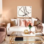 Интерьерная настольная лампа Eurosvet London 01060/1 белый с золотом (220V, выключатель)