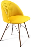 Стул SHT-ST35-1/S37 имперский жёлтый/медный металлик Sheffilton 9890148501