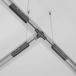 Коннектор питания Т-образный Exility черный (магнитный) Maytoni Technical TRA034CWT-42B (48V)