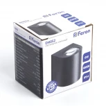 Архитектурная подсветка Feron Корфу 48474 DH052, 6W, 400Lm, 4000K, серый Бостон