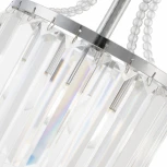 Подвесная люстра хрустальная на штанге Arte Milano Sorrento-1009 371009/1/50/200 CR (220V)