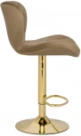 Барный стул Woodville Porch dark beige / golden 15505