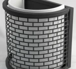 Настенный светильник Lussole Loft Levittown GRLSP-9171 (220V, IP21)