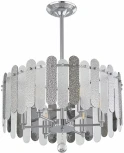 Подвесная люстра хрустальная на штанге Arte Milano Sorrento-3109 373109/6/350/500 CR (220V)