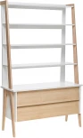 Этажерка широкая "Сканди" с тумбой 2 ящ. (1104) 2000026706649 Leset