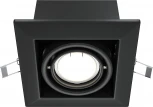 Встраиваемый светильник Metal Modern GU10 1x50Вт Maytoni Technical DL008-2-01-B (220V)