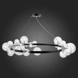 Подвесная люстра ST Luce Necton SL1165.403.24 (220V, на тросе, шарики, молекулы)