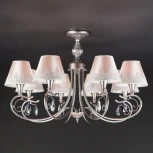 Потолочная люстра Eurosvet Incanto 60069/8 серебро (220V)