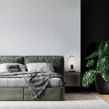 Интерьерная настольная лампа Escada Rustic 10196/T (220V, выключатель, кольцо)