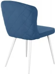 Стул 209 B8 BLUE, ножки белые Dikline 00-00060785