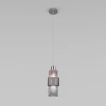 Подвесной светильник Eurosvet Soho 50209/1 хром (220V, на проводе, круглые)