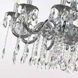 Подвесная люстра Bohemia AL7901 AL79101/10/250 A Ni (220V, подвески, на цепи, подсвечник, свеча)