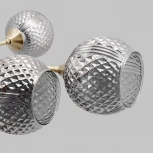 Потолочная люстра на штанге Imex MD.5299-8-S-AB+BK