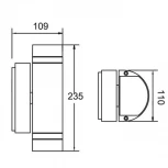 Архитектурная подсветка Oasis Light 78061 Gr (220V, круглые, IP44)