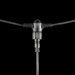 Гирлянда Тающие Сосульки 5шт по 100см, 24В, 480 Белых Светодиодов, Провод Черный ПВХ, IP55 Laitcom CCL480-10-1W