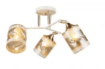 Потолочная люстра на штанге Мелодия Света SS1N SS8748-3 WT+GD 000067893
