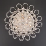 Потолочная люстра Eurosvet Charm 16017/9 белый с серебром