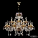 Подвесная люстра Bohemia 5417 5417/10+5/240 G Shampan/M-1H