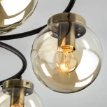 Потолочная люстра Eurosvet Link 70104/6 черный