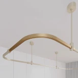 Трек модульный (шинопровод) ART-APRIORI-TRACK-ANGLE-A-1722-500х500 (GD) (Arlight, IP20 Металл) 049330 (48V)