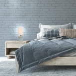 Настольная лампа Escada Waimea 10158/T White/Grey 1x40Вт E14, бетон/ткань, кремово-серый/белый (220V, круглые)