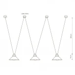 Подвесной светильник Nowodvorski Perm 9146 (220V, на проводе)