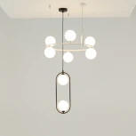 Подвесной светильник Maytoni Ring MOD013PL-02B (220V, на проводе, шарики)