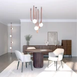 Трековый светильник 48V Denkirs Belty Orb DK5551-BK (LED)