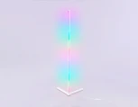 Угловой торшер светодиодный с пультом управления RGB Ambrella Comfort FL8020 (220V, выключатель)