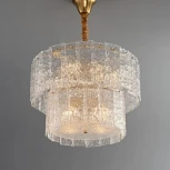 Подвесная люстра ярусная iLamp Manhattan P6315-D600 BR (220V, на цепи)