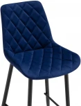 Полубарный стул Notta Баодин Б/К синий / черный 517166