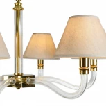 Подвесная люстра iLamp Amber YT2043-6 GD+Coffee