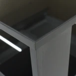 Стол журнальный BeautyStyle 6 венге/стекло черное от фабрики Mebelik