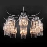 Потолочная люстра Eurosvet Sevilia 10119/8 хром/прозрачный хрусталь Strotskis