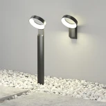 Настенный светодиодный уличный светильник Denkirs Sanvik DK9712-BK (220V, IP65)