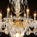 Подвесная люстра Osgona Schon 790112 (220V, хрусталь, подсвечник, свеча)