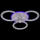 Потолочная люстра светодиодная на штанге с пультом Reluce 20316-0.3-3+1 WT 76W