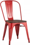 Стул Stool Group TOLIX WOOD красный глянцевый УТ000001188