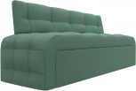 Диван кухонный прямой Люксор (Зеленый/Рогожка) Лига Диванов арт.125823