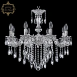 Подвесная люстра с хрустальными подвесками Art Classic 31.11 31.1102.8.210.B.NW
