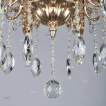 Подвесная люстра Omnilux Aosta OML-78903-12 (220V, на цепи, подсвечник, свеча)