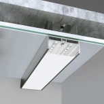 Профиль с экраном SL-LINE-7532-2000 ANOD (Алюминий) 028033